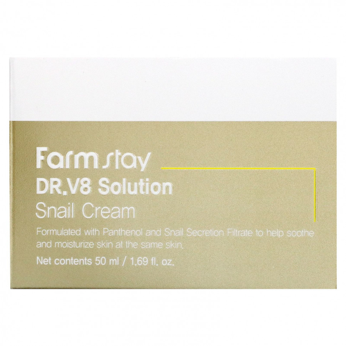 Farmstay, Доктор V8 Solution Snail Cream, 50 мл (1,69 жидк. Унции) #1