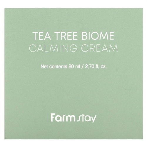 Farmstay, Tea Tree Biome, успокаивающий крем, 80 мл (2,70 жидк. Унции) #1