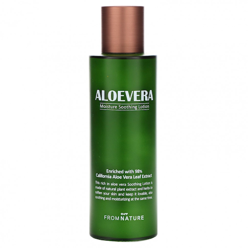 FromNature, Aloe Vera, 98% Moisture Soothing Lotion, 125 ml #1