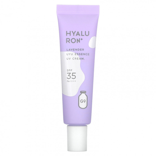 G9skin, Hyaluron + UYU Essence UV Cream, SPF 35 PA +++, лаванда`` 25 г #1