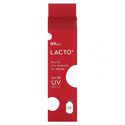 G9skin, Lacto + UYU Essence, УФ-крем, SPF 35 PA +++, белый`` 25 г #1