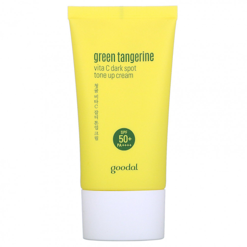 Goodal, Зеленый мандарин, крем с витамином C, осветляющий темные пятна, SPF 50+ PA++++, 50 мл (1,69 жидк. унции) #1