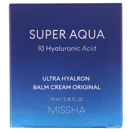 Missha, Super Aqua, Ultra Hyalron, увлажняющий крем-бальзам, оригинальная формула, 70 мл (2,36 жидк. унции) #1