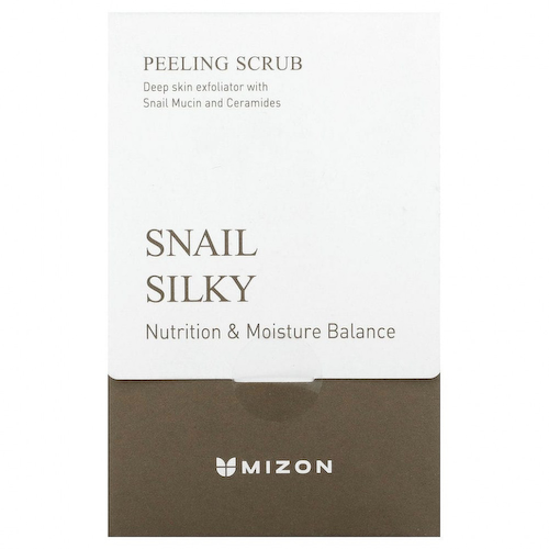 Mizon, Snail Silky, пилинг-скраб, без отдушек, 40 пакетиков по 5 г (7,0 унции) #1