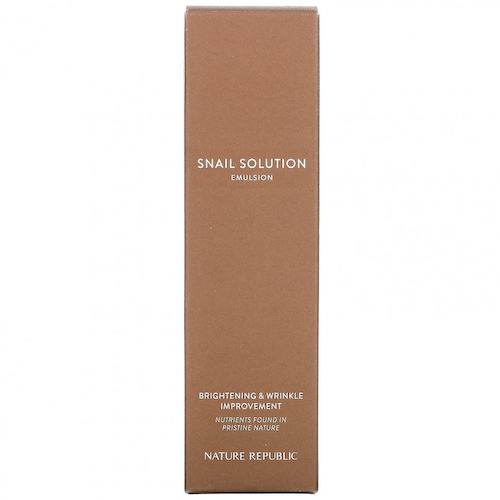 Nature Republic, Snail Solution, эмульсия, 120 мл (4,05 жидк. Унции) #1