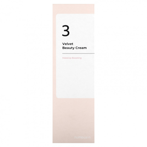 Numbuzin, Velvet Beauty Cream, крем для улучшения макияжа, № 3, 60 мл (2,02 жидк. Унции) #1