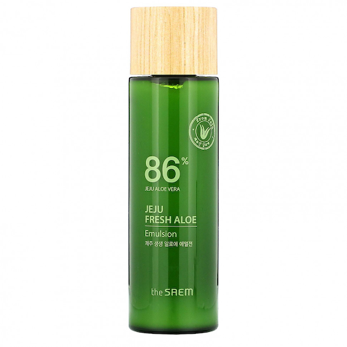 The Saem, Jeju Fresh Aloe, успокаивающий гель «86% алоэ вера», 155 мл (5,24 жидк. унции) #1