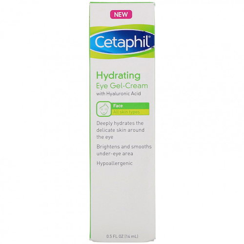 Cetaphil, увлажняющий гель-крем для глаз с гиалуроновой кислотой, 14 г (0,5 унции) #1