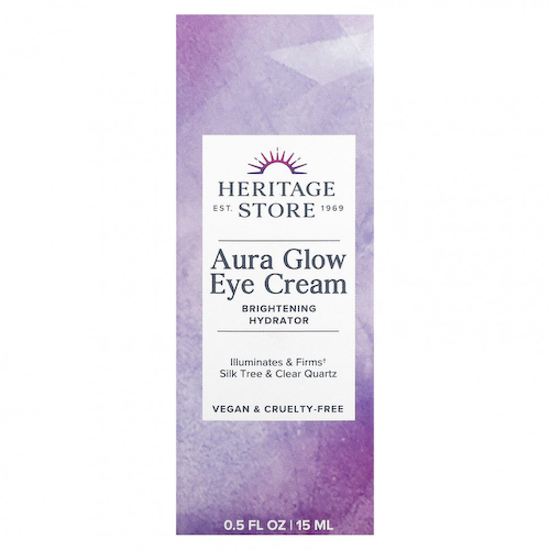 Heritage Store, Крем для кожи вокруг глаз Aura Glow, 15 мл (0,5 жидк. Унции) #1