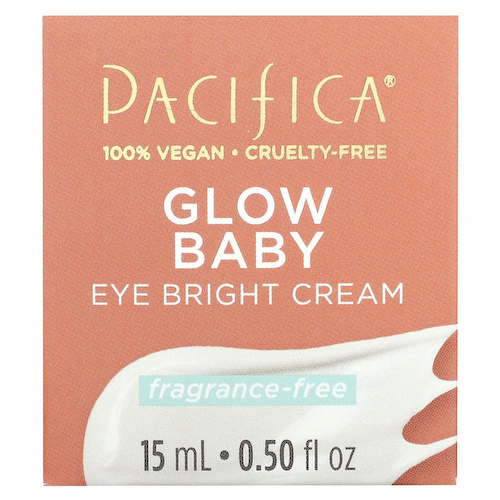 Pacifica, Glow Baby, крем для кожи вокруг глаз, без отдушек, 15 мл (0,5 жидк. Унции) #1