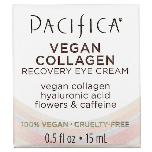 Pacifica, Vegan Collagen, Восстанавливающий крем для кожи вокруг глаз, 0,5 жидкой унции (15 мл) #1