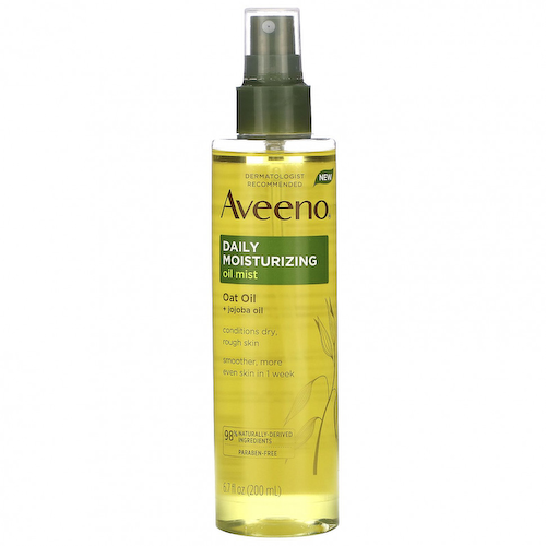 Aveeno, Ежедневный увлажняющий масляный спрей, овсяное масло и масло жожоба, 200 мл (6,7 жидк. Унции) #1