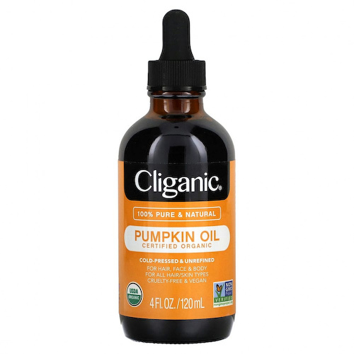 Cliganic, Органическое тыквенное масло, 120 мл (4 жидк. Унции) #1
