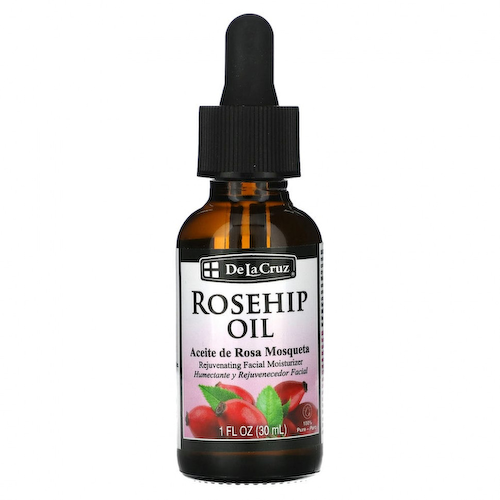 De La Cruz, Rosehip Oil, 100% Pure, Rejuvenating Facial Moisturizer, 1 fl oz (30 ml) #1