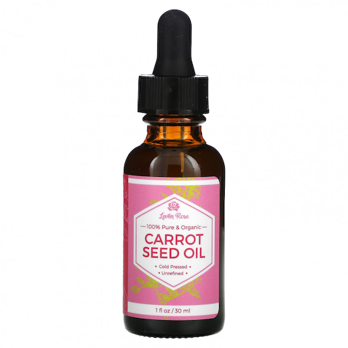 Leven Rose, 100% чистое и органическое, масло семян моркови, 30 мл (1 жидк. Унция) #1