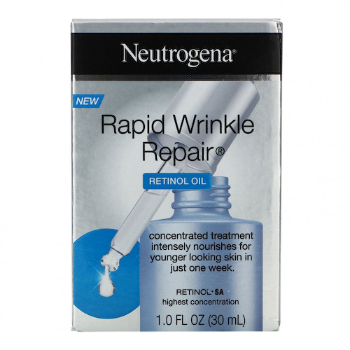Neutrogena, Rapid Wrinkle Repair, масло с ретинолом, 30 мл (1 жидк. Унция) #1