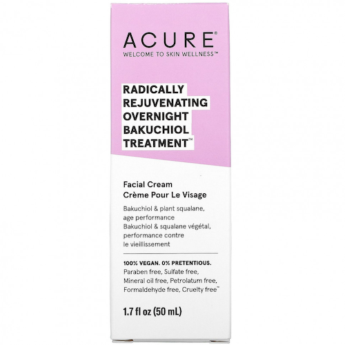 Acure, Radically Rejuvenating, ночное средство с бакучиолом, 50 мл (1,7 жидк. унции) #1