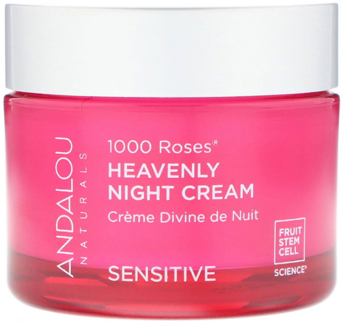 Andalou Naturals, 1000 Roses, ночной крем для чувствительной кожи, 50 мл (1,7 жидк. унции) #1