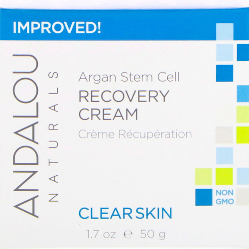 Andalou Naturals, Восстанавливающий крем со стволовыми клетками аргании, очистка кожи, 50 мл (1,7 жидкой унции) #1