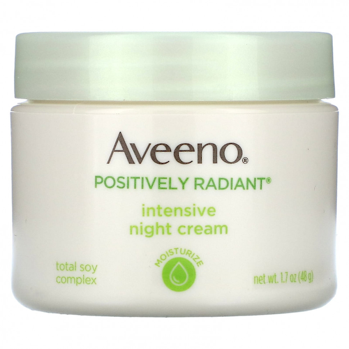 Aveeno, Positively Radiant, интенсивный ночной крем, 48 г (1,7 унции) #1