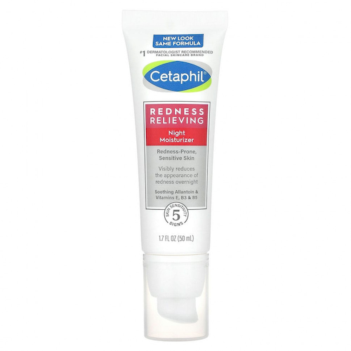 Cetaphil, ночное увлажняющее средство, снятие покраснения, 50 г (1,7 унции) #1