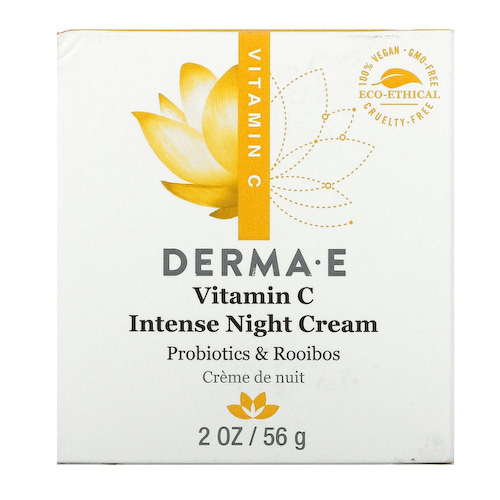 Derma E, интенсивный ночной крем с витамином C, 56 г (2 унции) #1