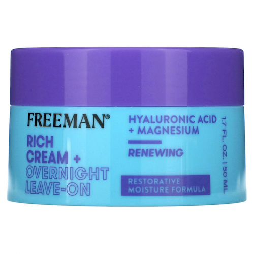 Freeman Beauty, Насыщенный крем + ночное несмываемое средство, 1,7 жидк. унция $ 12.99 (1,69 жидк. унции) #1