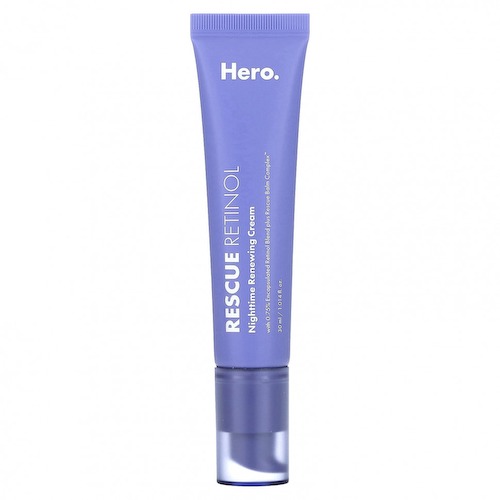 Hero Cosmetics, Rescue Retinol, ночной восстанавливающий крем, 30 мл (1,014 жидк. Унции) #1