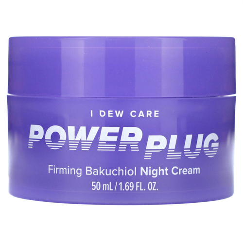 I Dew Care, Power Plug, укрепляющий ночной крем с бакучиол, 50 мл (1,69 жидк. Унции) #1