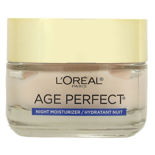 L'Oréal, Age Perfect Rosy Tone, охлаждающее ночное увлажняющее средство, 48 г (1,7 унции) #1