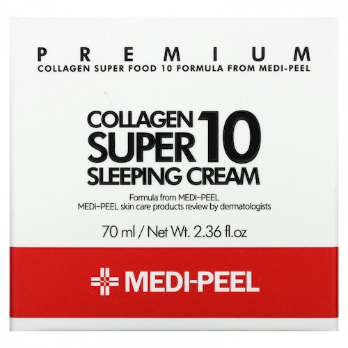 Medi-Peel, Крем для сна с коллагеном Super 10, 70 мл (2,36 жидк. Унции) #1