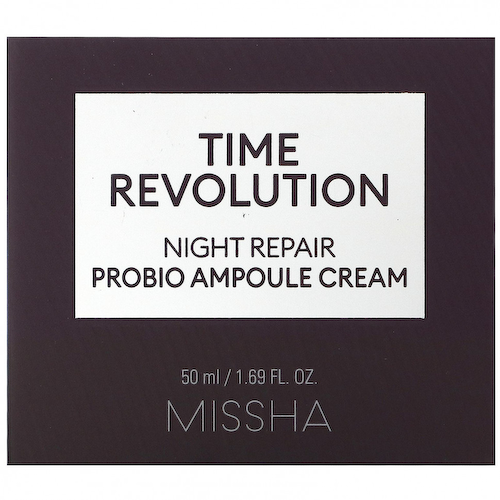 Missha, Time Revolution, ночной восстанавливающий крем-ампула с пробио, 50 мл (1,69 жидк. Унции) #1