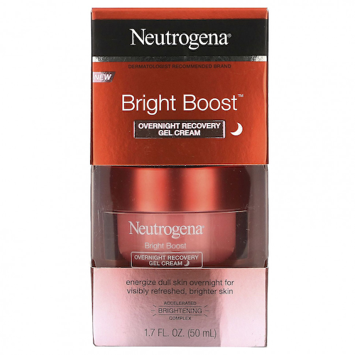 Neutrogena, Bright Boost, ночной восстанавливающий гель-крем, 50 мл (1,7 жидк. Унции) #1