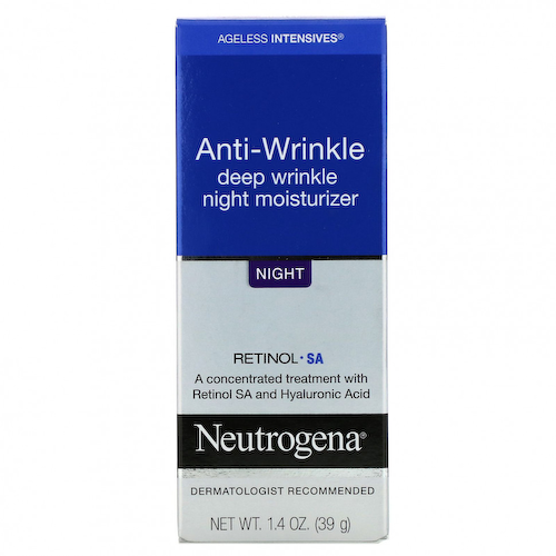 Neutrogena, Ночной увлажняющий крем от глубоких морщин, Ночь, 1,4 унции (39 г) #1