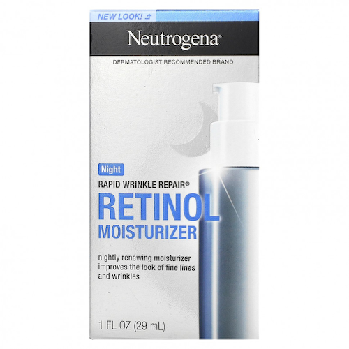 Neutrogena, Rapid Wrinkle Repair Moisturizer, Night, 1 fl oz (29 ml) #1