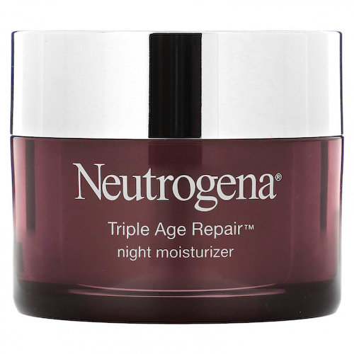 Neutrogena, Triple Age Repair, ночное увлажняющее средство, 48 г (1,7 унции) #1