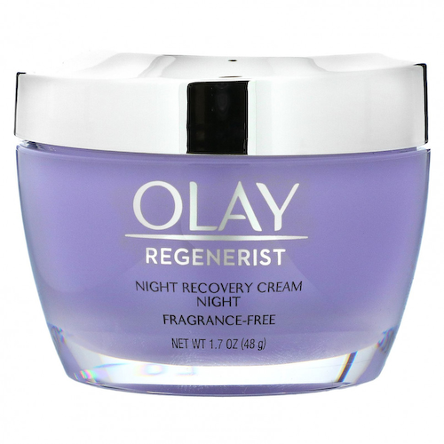 Olay, Regenerist, ночной восстанавливающий крем, без отдушек, 48 г (1,7 унции) #1