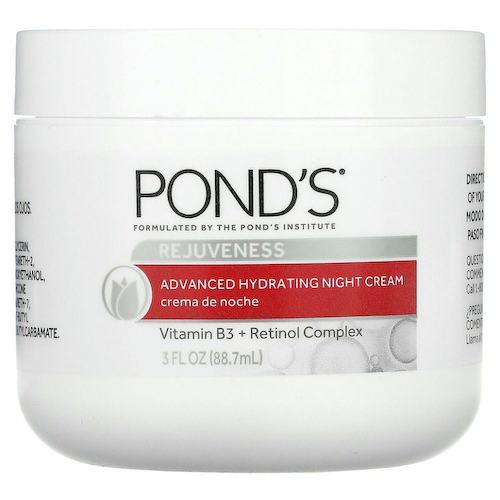 Pond's, Rejuveness, Улучшенный увлажняющий ночной крем, 3 жидких унции (88,7 мл) #1