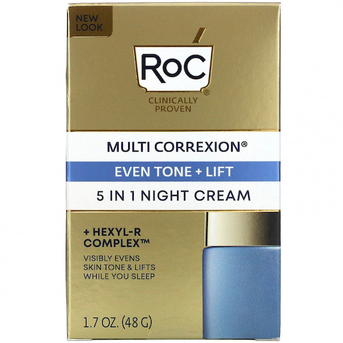 RoC, Multi Correxion, ровный тон + подтяжка, ночной крем 5 в 1, 48 г (1,7 унции) #1