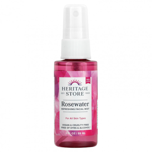 Heritage Store, Rose Petals, розовая вода, спрей, 59 мл (2 жидк. унций) #1