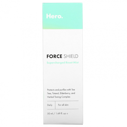 Hero Cosmetics, Force Shield, спрей для сброса Supercharged, 50 мл (1,69 жидк. Унции) #1