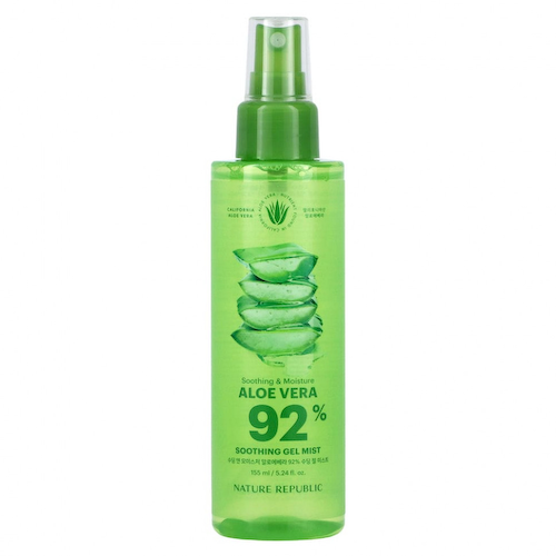 Nature Republic, 92% успокаивающий гель-спрей с алоэ вера, 155 мл (5,24 жидк. Унции) #1