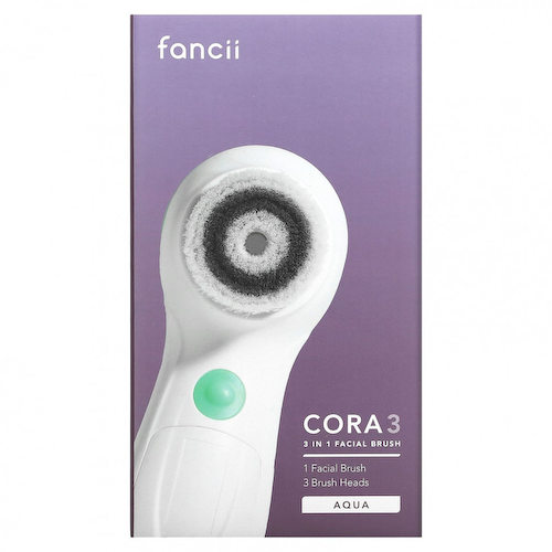 Fancii, Cora 3, щетка для лица 3 в 1, цвет морской волны, набор из 5 предметов #1