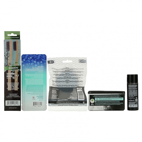 Promotional Products, средство для ванны от iHerb, выведение токсинов, набор из 5 предметов #1