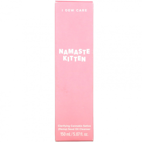 I Dew Care, Namaste Kitten, очищающее средство с маслом семян конопли (Cannabis Sativa), 150 мл (5,07 жидк. Унции) #1