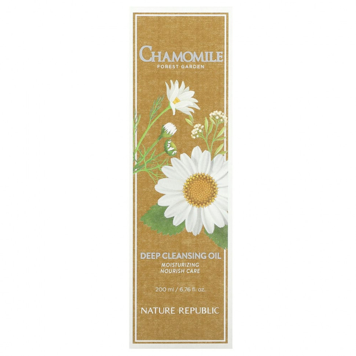 Nature Republic, Forest Garden, ромашка, масло для глубокого очищения, 200 мл (6,76 жидк. Унции) #1
