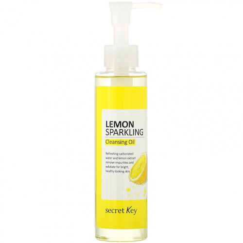 Secret Key, Очищающее масло Lemon Sparkling Cleansing Oil, 5,07 жидких унций (150 мл) #1