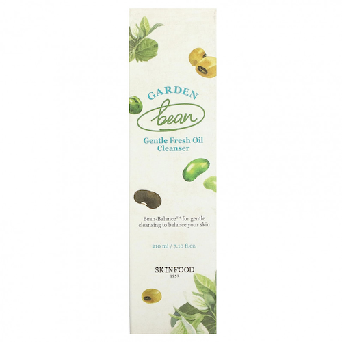 SKINFOOD, Garden Bean, мягкое очищающее средство со свежим маслом, 210 мл (7,1 жидк. Унции) #1