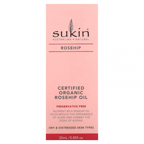 Sukin, Сертифицированное органическое масло шиповника, 25 мл (0,85 жидк. Унции) #1