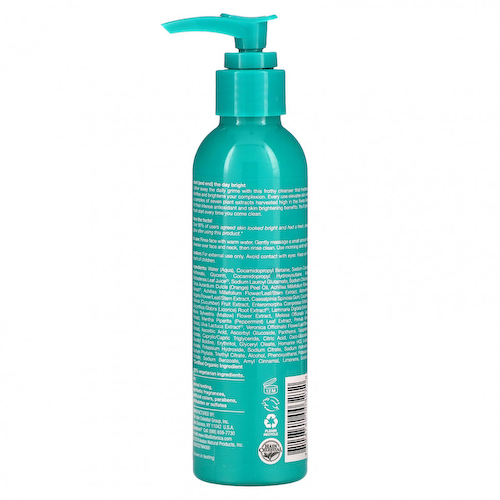 Alba Botanica, Even & Bright, очищающий гель со швейцарским альпийским комплексом, 177 мл (6 жидк. Унций) #1